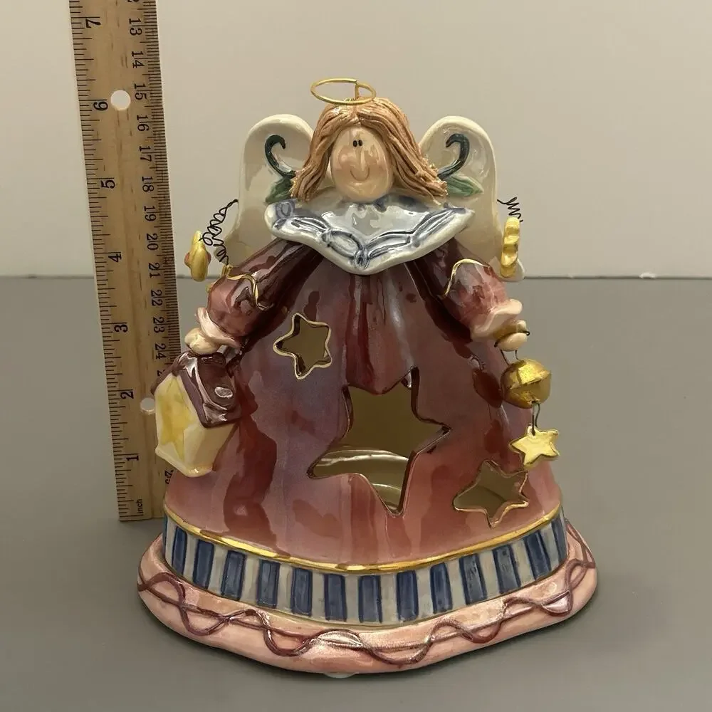 Boyds Collection The Twinkles Luna Shimmerwings Tealight Candle Figure 2002
